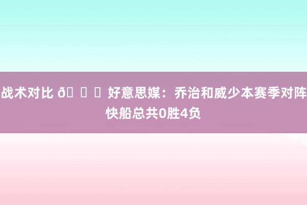 战术对比 👀好意思媒：乔治和威少本赛季对阵快船总共0胜4负